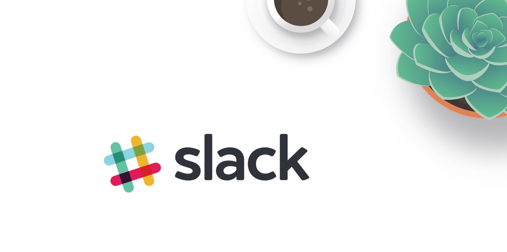 We used Slack to coordinate team activities (Slack logo)