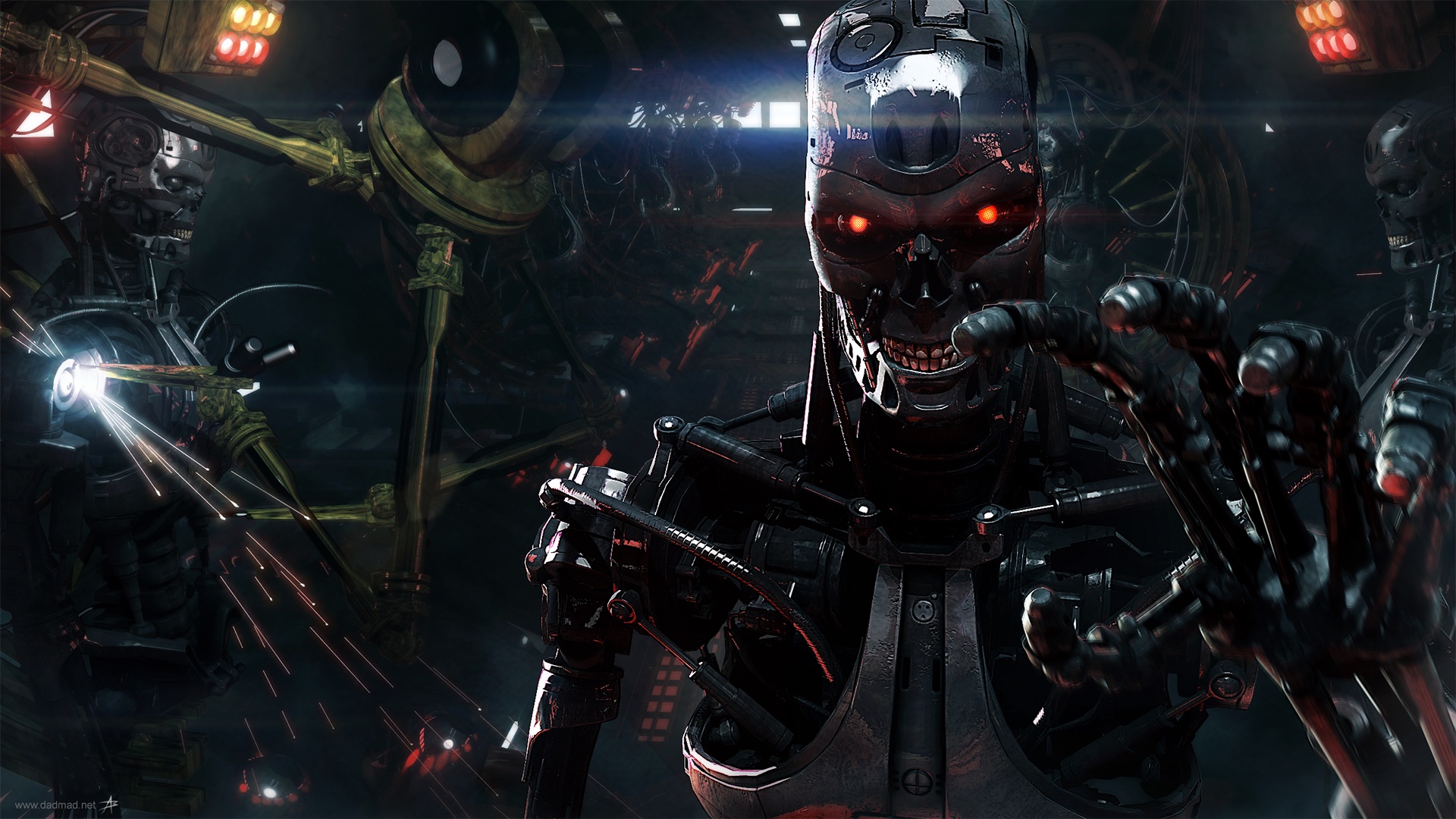 Terminator artwork. Image credit: http://orig14.deviantart.net/5dbc/f/2014/005/f/5/skynet_t800_factory_2__wallpaper__by_dadmad-d70yq68.png